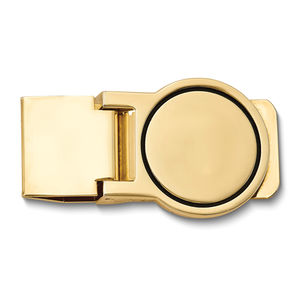 Gentleman's Gifts Gold-tone Metal Hinged Men's Gifts Money Clip